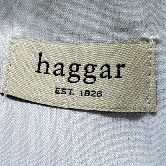 HAGGAR Grey Classic Fit Dress Pants, 36W X 34L - Picture 6 of 7